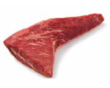 uncooked cut of beef - tri tip roast