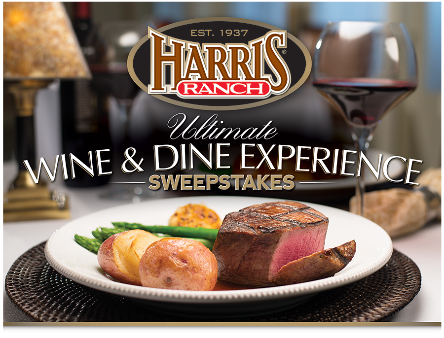 Wine & Dine Experience Sweepstakes Banner